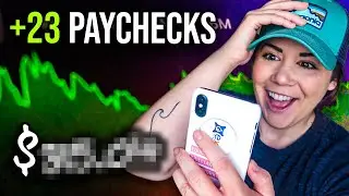 23 DIVIDEND PAYCHECKS PLUS 12 NEW SHARES ADDED TO MY DIVIDEND PORTFOLIO!