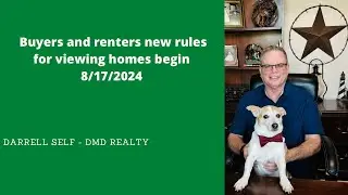 Non negotiable changes for Buyers and Renters working with an agent to view properties as of 8/17/24
