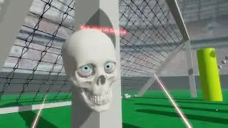 Curved Kicks and Headers in VR -- Bend It!