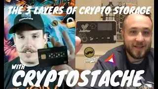 THE 3 LAYERS OF CRYPTO STORAGE FOR BEGINNERS WITH CRYPTOSTACHE
