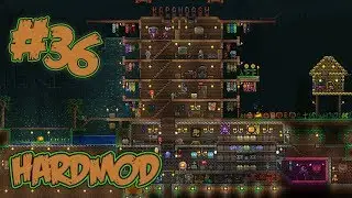 Terraria | Сборка щита Анха [Хардмод|Эксперт|Потеря вещей] | Стрим #36