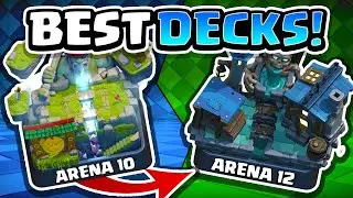 BEST DECKS for Arena 10-12 in Clash Royale (2021)