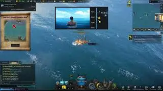 1st Time using a Treasure map at sea!  Deep Sea Hidden Treasure!