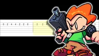 Pico - Friday Night Funkin (Easy Guitar Tabs Tutorial)