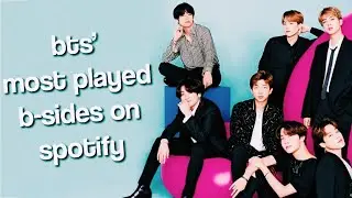 BTS' MOST PLAYED B-SIDES ON SPOTIFY