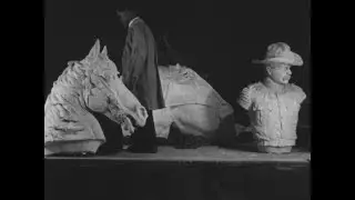 The Making of a Bronze Statue, 1922 | From the Vaults