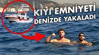 İstanbul Boğazını Yüzerek Geçerken Deniz Polisine Yakalandık | 110 METRE DERİNLİK!