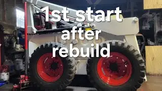 restoration project melroe Bobcat 610 update first start