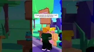 Cheesy gets scammed in pls donate 