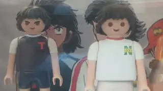 Playmobil.  Frikicollection. Oliver y Benji. Los magos del Balón. Futbolistas de Campeonato.