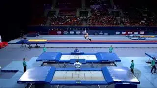 JANJGAVA Teona (GEO) W - 2022 Trampoline Worlds, Sofia (BUL) - Q Trampoline Exercise 2