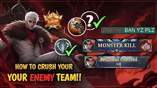 UNSTOPPABLE BLACK DRAGON! Yu Zhong EXP Lane DOMINATES the Meta 🔥 | MLBB 2025 Build & Gameplay