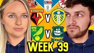 CHAMPIONSHIP PREDICTIONS WEEK 39