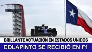 P1 #375 - COLAPINTO SE RECIBIÓ EN F1 - 23/10/2024
