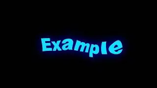 After Effects WiggleColorText Free Preset Template
