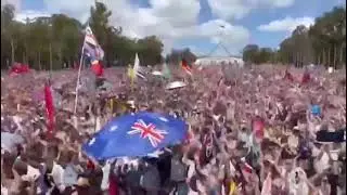Brave men and women of Australia stand up for what is right! Breaking News! Please share! 🙏