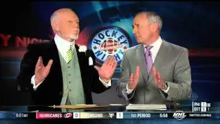 HNIC Coach's Corner Don Cherry & Ron MacLean April 27 2013 NHL. Hockey Night in Canada