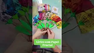 LÍRIOS TRADICIONAIS DE ORIGAMI #diy #origamihowto