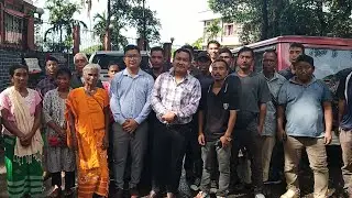 Ind Candidate Shri. Jerry A Sangma Gambegre constituencyko namdapatna Kam kana nanga bangkuenga