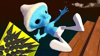 Smurf Cat Always Falls - [GMOD Ragdolls] - Episode 131