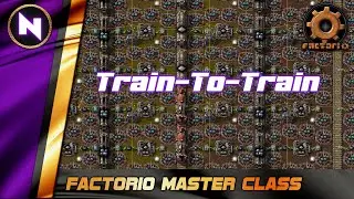 Introducing TRAIN-TO-TRAIN for Megabase | Factorio Tutorial/Guide/How-to