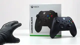 Xbox Series X Controller Carbon Black Unboxing - ASMR