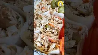 It was a beautiful plate. "Chicken Shawarma plate" 🌯