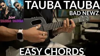 Tauba Tauba - EASY Ukulele Chords | Vicky Kaushal, Karan Aujla