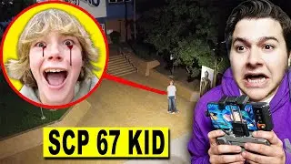 DRONE CATCHES SCP 67 KID !! (IN REAL LIFE)