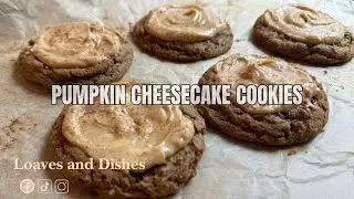 How to Make Pumpkin Cheesecake Cookies | Fall Dessert Recipe