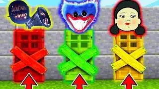 НУБ И ПРО НО ВЫБЕРИ ПРАВИЛЬНУЮ ДВЕРЬ SCP в МАЙНКРАФТ РАКУН И ДОЧКА НОВАЯ РУБРИКА