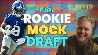 FINAL Rookie Mock Draft of 2024 | 2-Round (Superflex TE Premium)
