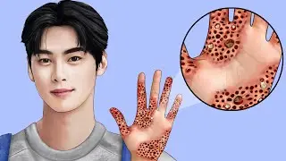 ASMR Remove Worm & Maggot Hand Infected | Severely Injured Animation