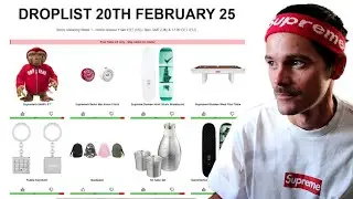 SUPREME X DAMIEN HIRST - FULL DROPLIST REVIEW (E.T.?!?)