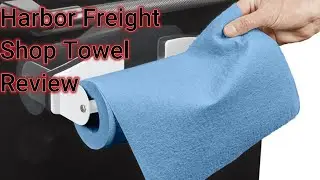 Harbor Freight's Blue Shop Towel Review - What You Should Know