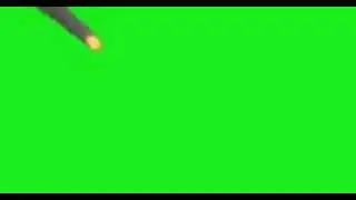 meteor effect green screen