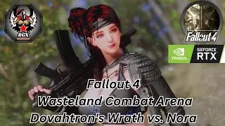 Fallout 4 Wasteland Combat Arena - Dovahtron's Wrath vs. Nora #fallout4   #fallout4mods #gaming