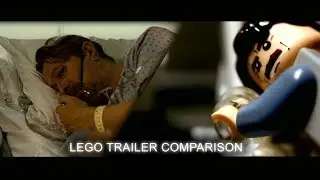 LEGO THE DARK KNIGHT RISES TRAILER SIDE BY SIDE COMPARISON [HD]