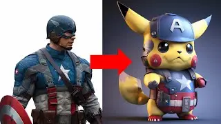 🔥⚡AVENGERS but PIKACHU🔥⚡All Characters