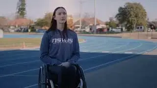 Wheelchair Sports athlete Aimee Fisher