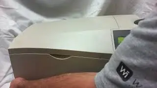 Fargo DTC525 ID Card Thermal Printer test video