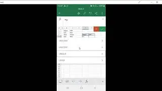 Unique Function in Excel 365