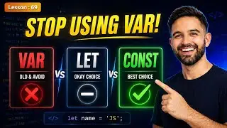 JavaScript const vs let vs var: When to Use Which? (2026 Tutorial)