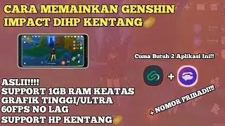 Cara memainkan genshin impact dihp kentang - NetEase cloud gaming