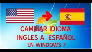 como instalar idioma español en windows 7