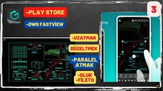 Dwg FastView Nasıl Kullanılır ? // SÜPER UYGULAMA // SERİ 3 // #FastviewDwg1 #Upravit