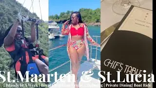 ZIP LINING IN ST MAARTEN | BOAT RIDE TO THE PITONS  & PRIVATE DINING EXPERIENCE IN ST LUCIA | MORE
