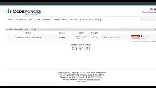 Codeforces Round 1009 (Div. 3) LIVE  || 