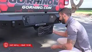 Go Rhino HS10, HS20 and HS30 Hitch Steps