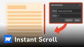 Make Webflow Scroll Instantly on Click (Anchor Link Hack)